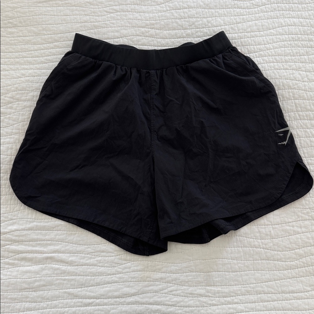 Gymshark Women's XS Black Athletic Running Shorts